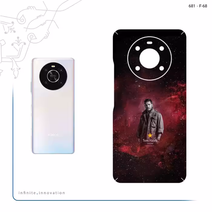 برچسب پوششی ماهوت مدل Tom Hardy مناسب برای گوشی موبایل آنر X9 4G