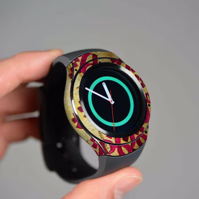 برچسب ماهوت طرح Nastaliq_5 مناسب برای ساعت هوشمند سامسونگ Galaxy Gear S2
