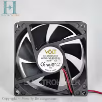 فن 8x8x2.5 دو سیم VOLT 12V DC