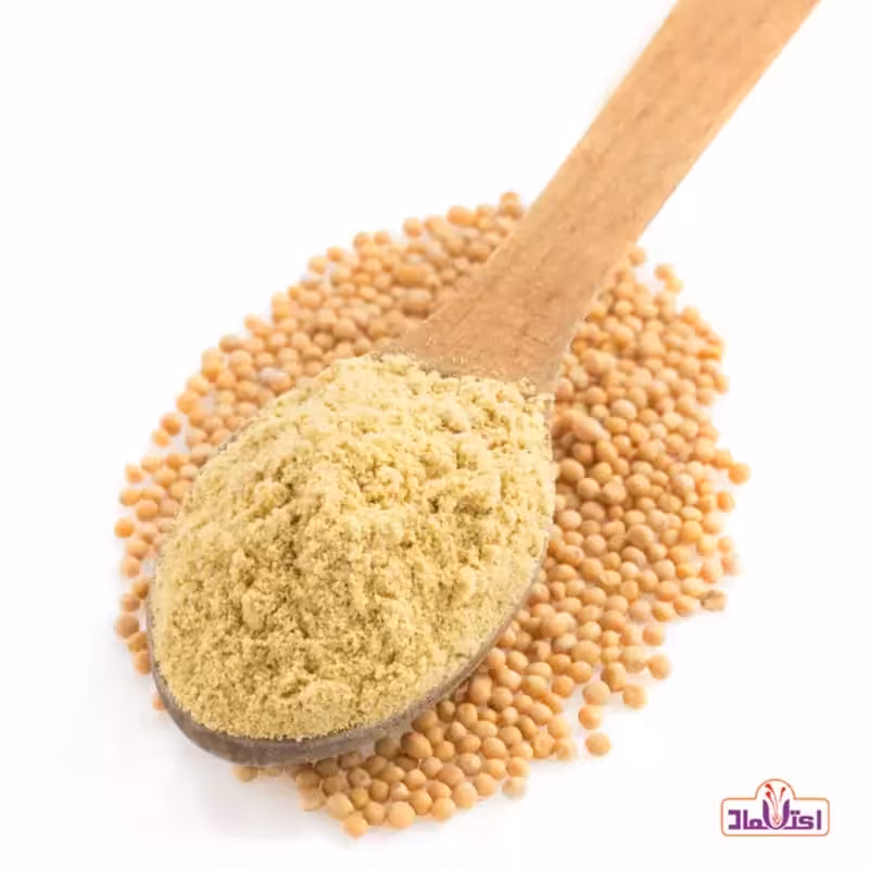 پودر خردل زرد اعلا 500 گرمی اعتماد تازه و خالص | amazonchi