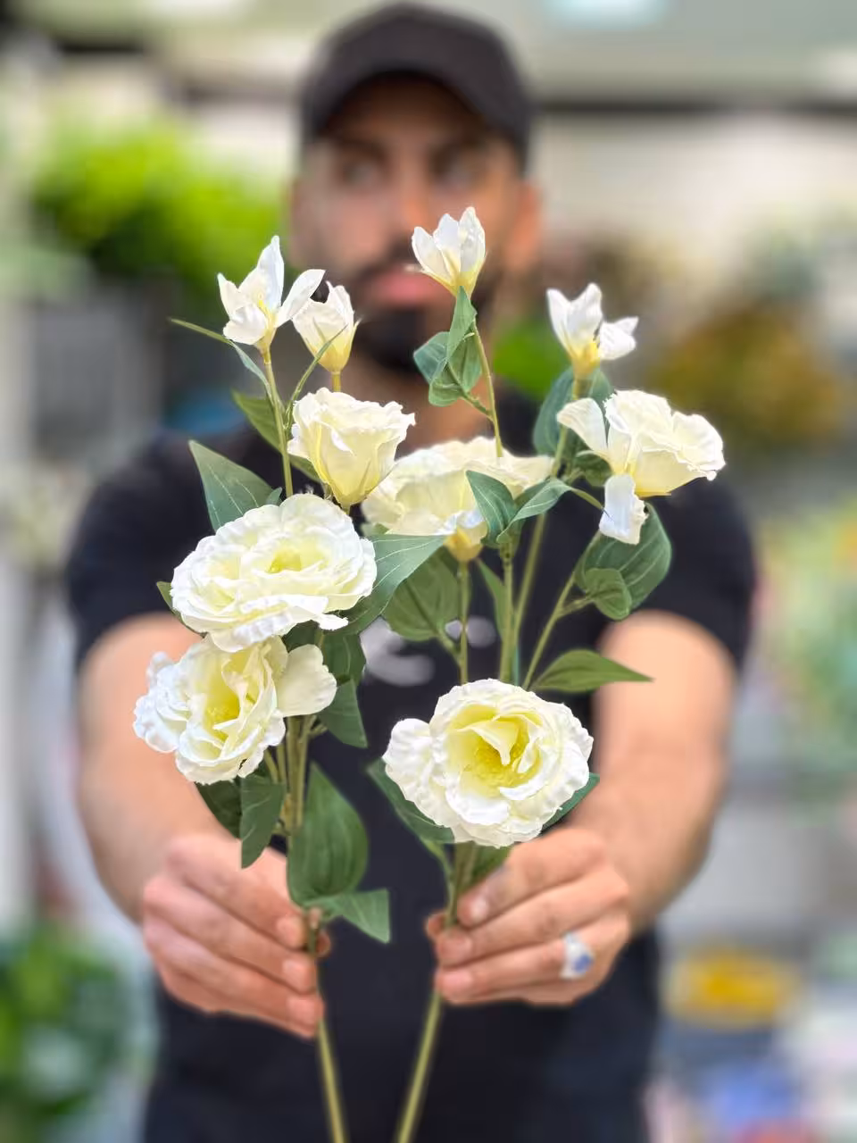 گل مصنوعی لیسین نباتی