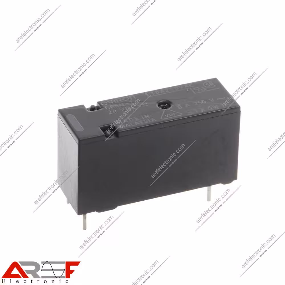 رله امرن پایه معکوس مدل G6RN-1 دارای 24 ولت و 5 پین - فروشگاه عارف الکترونیک