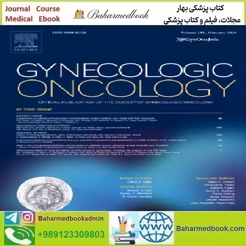 Gynecologic Oncology Volume 180 to 181 2024 TRUE PDF price 6