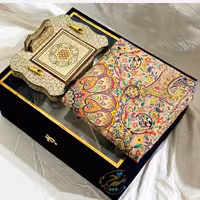 ست هدیه خاتم کاری ترمه و جاقلمی اعلا