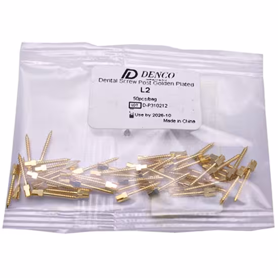 پین برنجی دنکو Denco Screw Post Golden