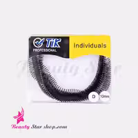 مژه ریسه ای (5 ریسه ای) فله تیک مدل فر D سایز 10 میل