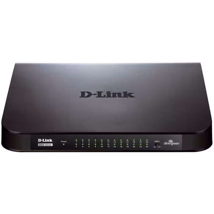 سوییچ 24 پورت گیگابیتی و دسکتاپ دی لینک مدل DGS-1024A