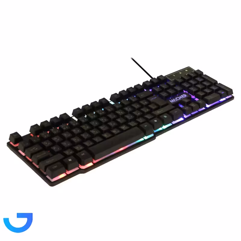 جزئیات ، قیمت و خرید کیبورد باسیم  مچر مدل Macher MR-304 | فروشگاه آریا