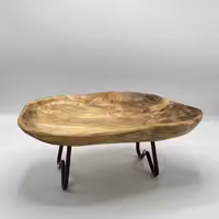 ظرف سرو چوبی پایه دار 331111