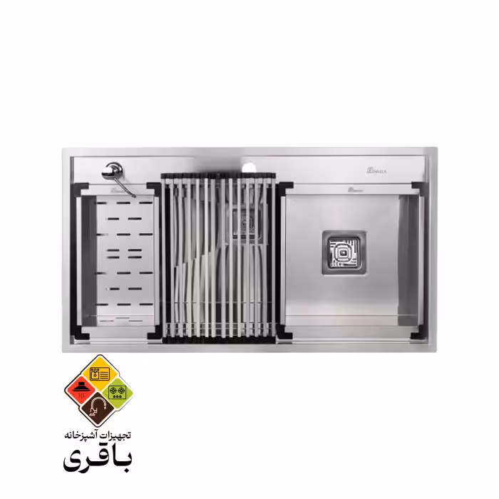 سینک استیل بیمکث مدل 4702