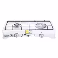اجاق گاز دو شعله رومیزی شادی گاز مدل آناهیتا دو شعله معمولی و ساده (2 شعله)
