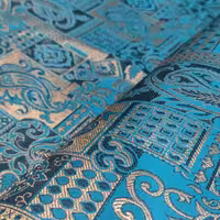 پارچه ترمه سوسن گل دار