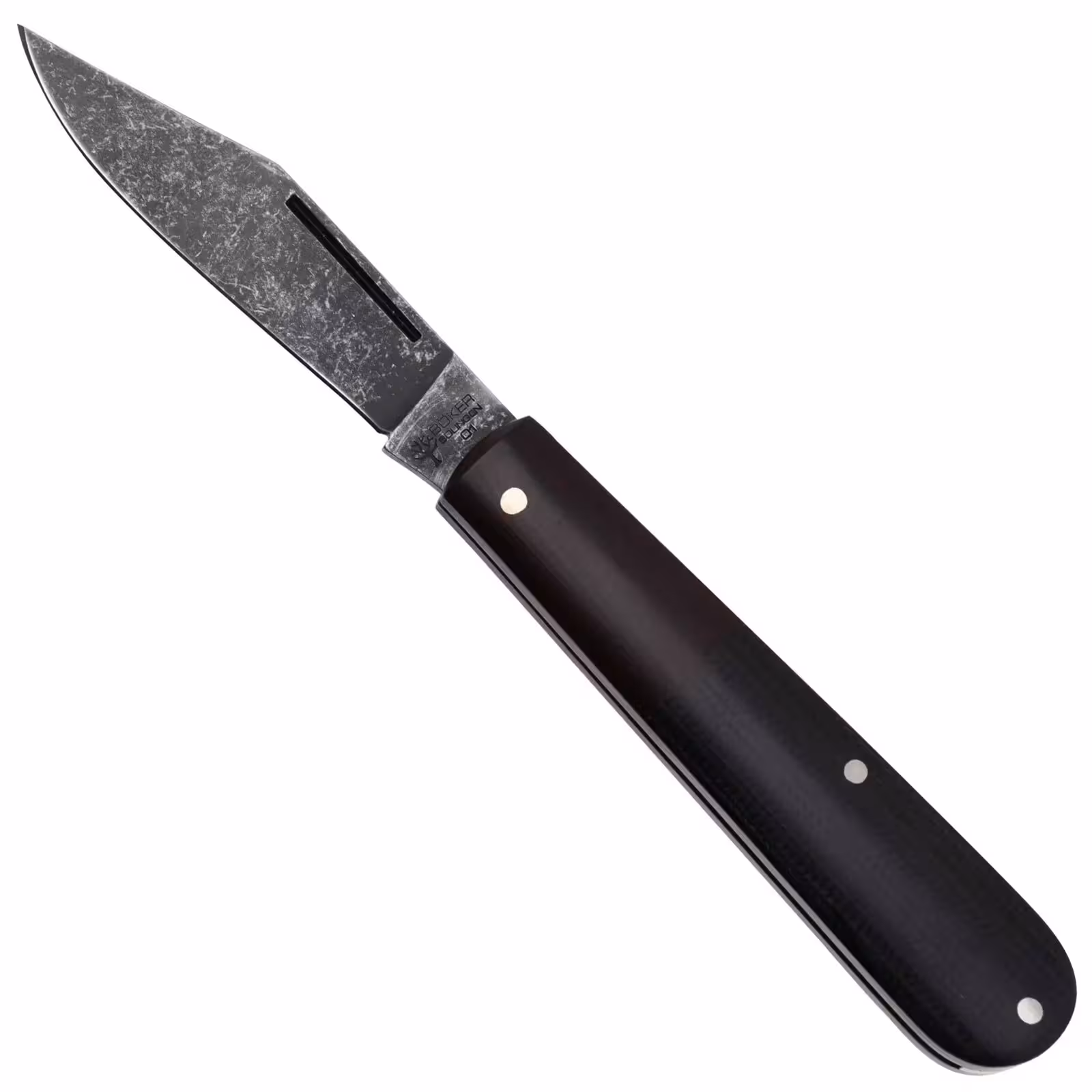 چاقو بوکر زولینگن بارلو اینتگرال Böker Solingen Barlow Integral Canvas Micarta Black