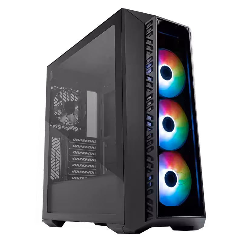 خرید و قیمت کیس کولر مستر مدل MASTERBOX 520 Black