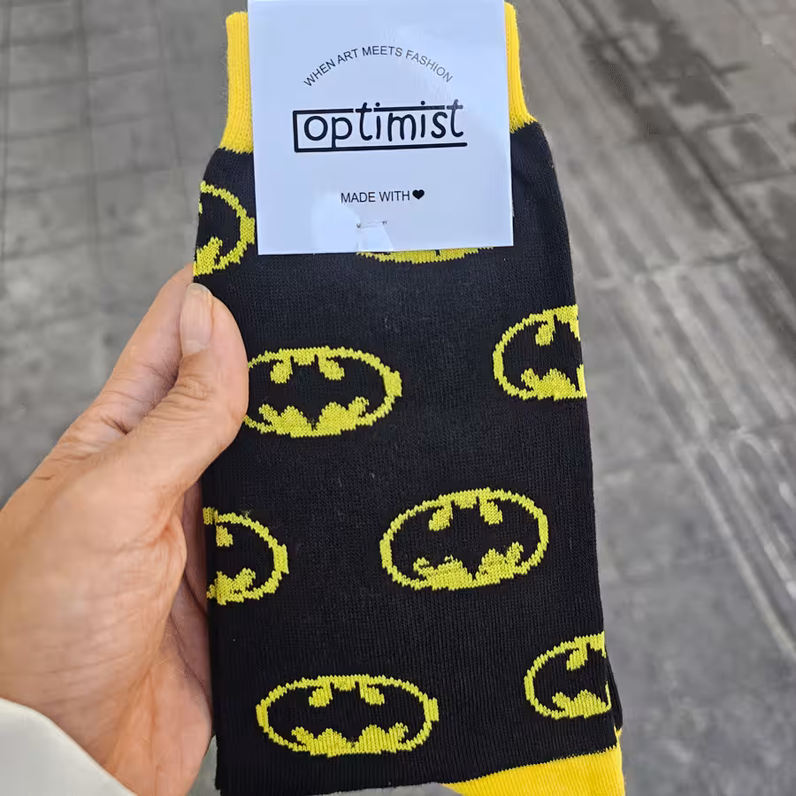 جوراب فانتزی طرح بتمن کد 29