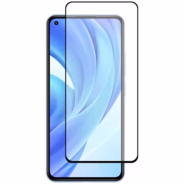 گلس گوشی شیائومی Mi 11 Lite تمام صفحه گلس مدل فول صفحه