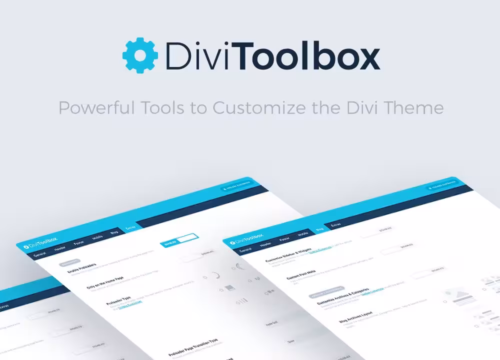 دانلود افزونه Divi Toolbox