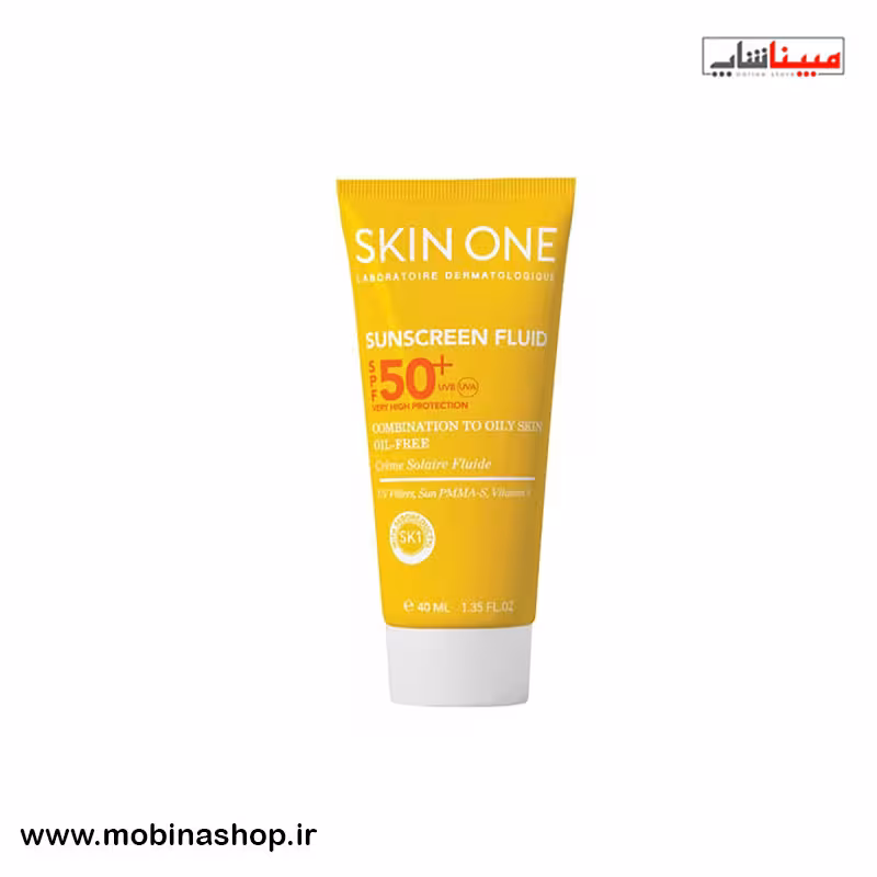 ضد آفتاب SPF50 فاقد چربی اسکین وان