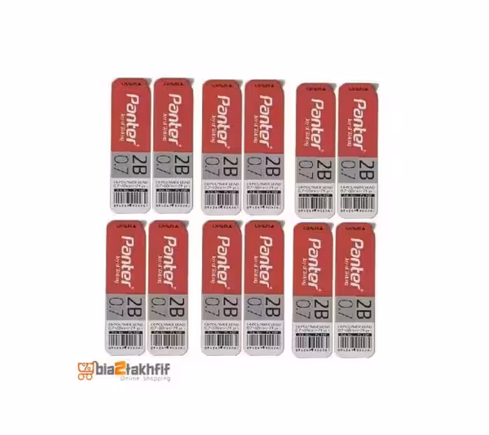 نوک مداد نوکی 0.7 میلی متری بسته 12 عددی پنتر