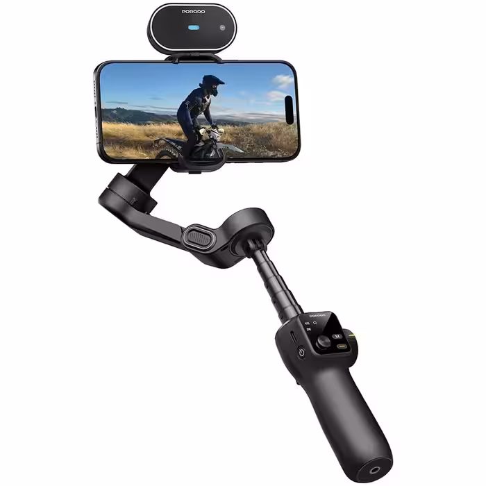 گیمبال سه محوره ردیاب چهره خودکار پورودو Porodo PDLFST176BK