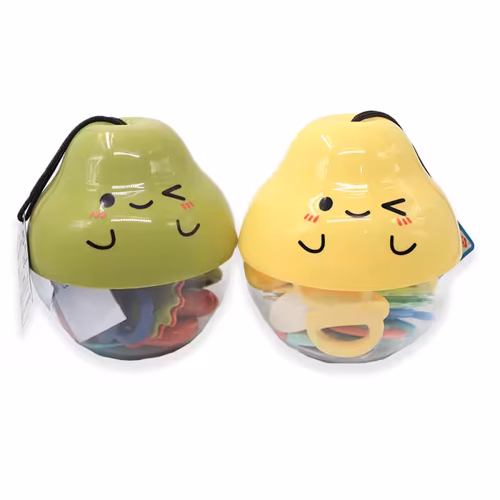 پک جغجغه 12 عددی نوزاد طرح گلابی