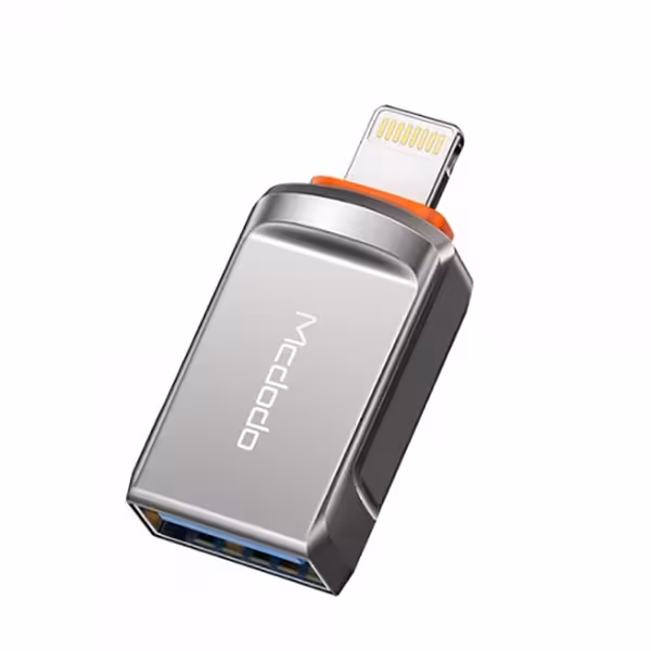مبدل USB به lightning برند مک دودو OTG MC dodo lightning OT-8600