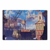خرید و قیمت موس پد گیمینگ طرح bioshock کد 4145
