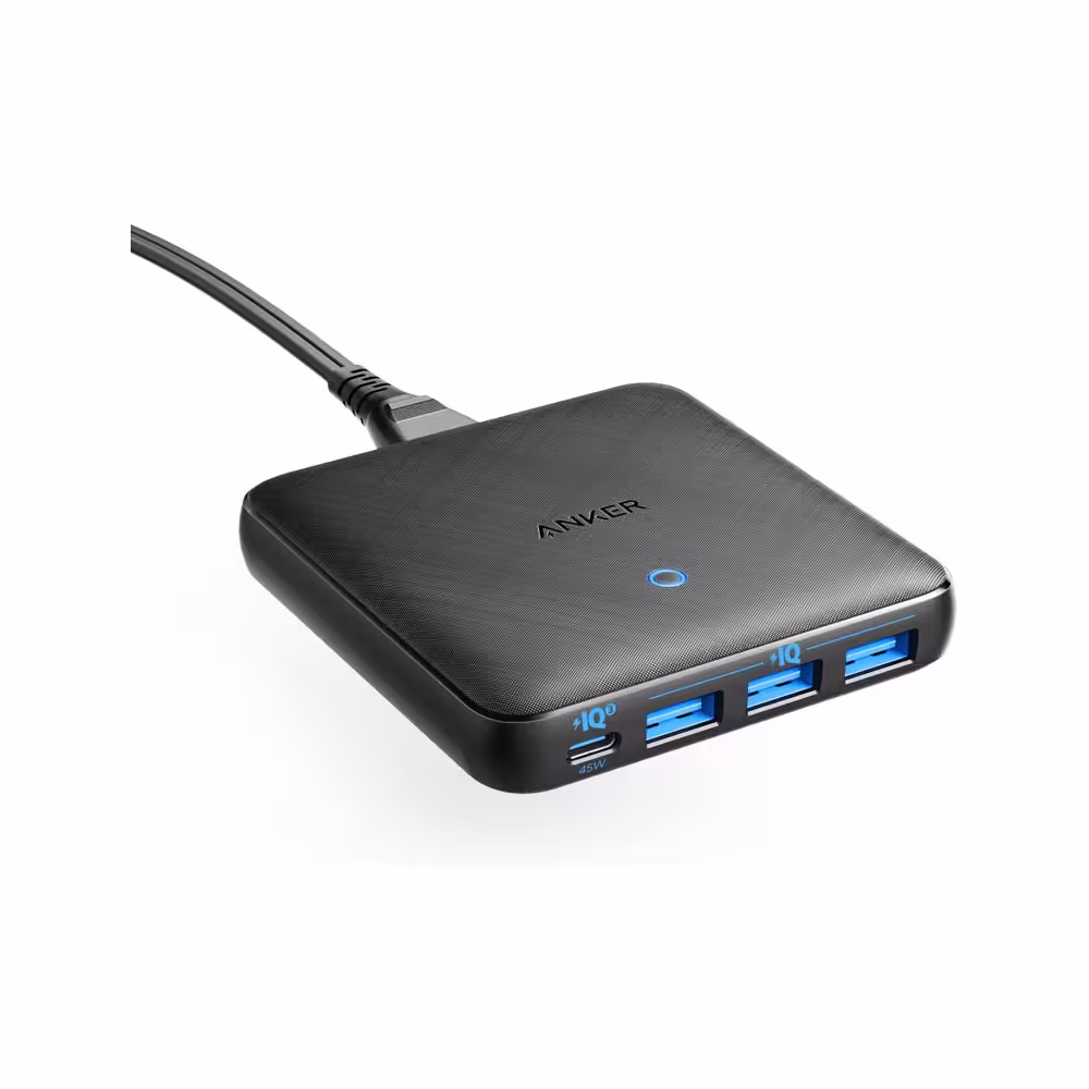 هاب شارژر 4 پورت انکر مدل Anker Powerport Atom III A2045 توان 65W