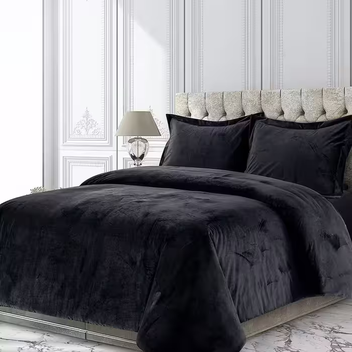 روتختی مخمل کالیفرنیا مشکی کد C1