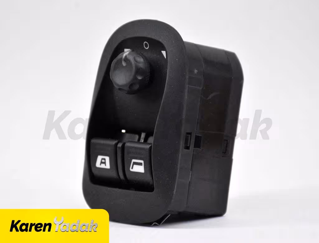 کلید شیشه بالابر با ژوئستیک آینه (پژو 206 و 207)