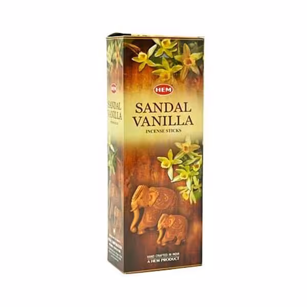 عود خوشبو کننده هوا هم SANDAL VANILLA پک 6 بسته ای
