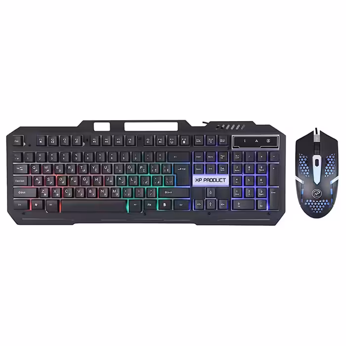 کیبورد و ماوس مخصوص بازی ایکس پی-پروداکت مدل XP-10400K | کالا مکس