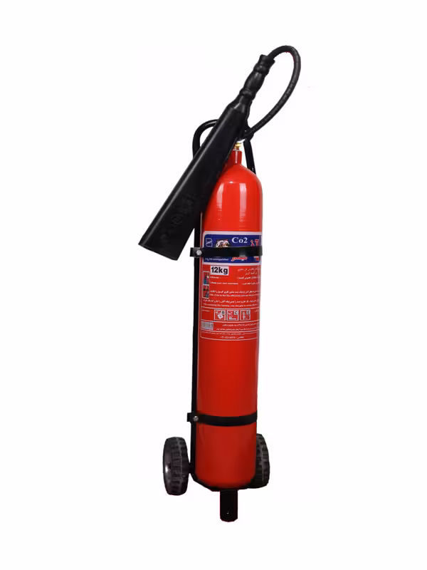 کپسول آتش نشانی 12 کیلوگرمی CO2 آذر سیلندر