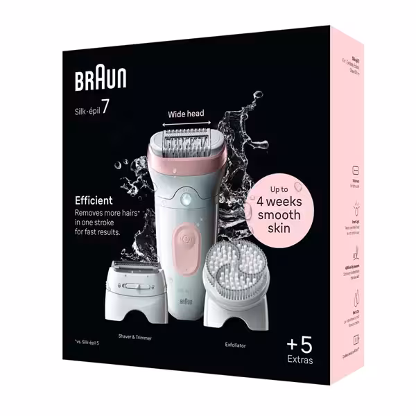 اپیلاتور موی بدن بانوان براون مدل SE7-060