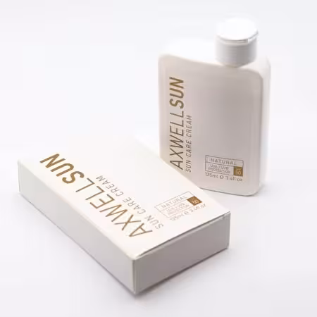 مشخصات، خرید و قیمت کرم ضد آفتاب اکسول مدل Natural با SPF50 بی رنگ حجم 125 میل ⭐️ ویان مارکت