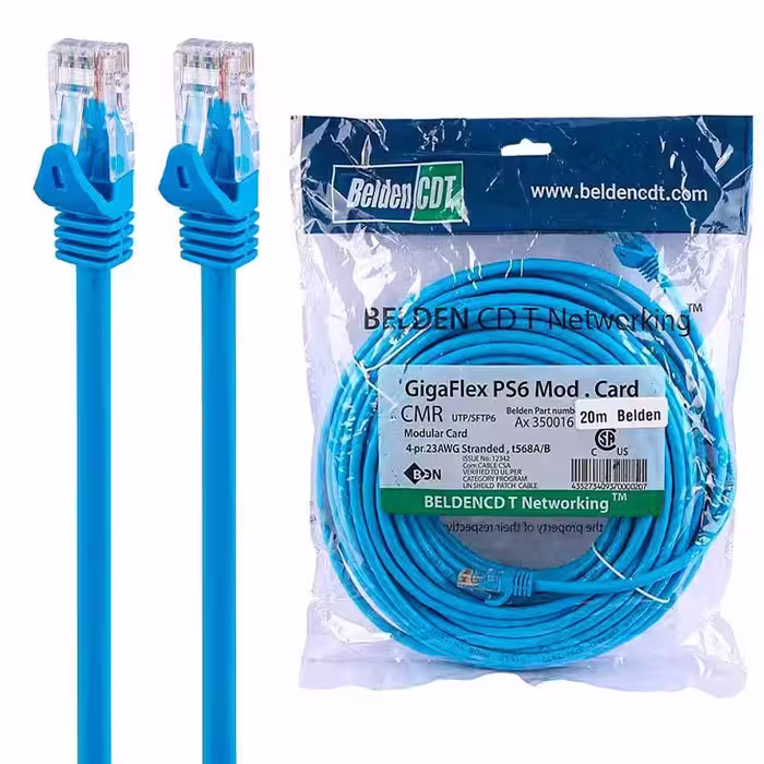 کابل شبکه بلدن CAT6 20m BELDEN