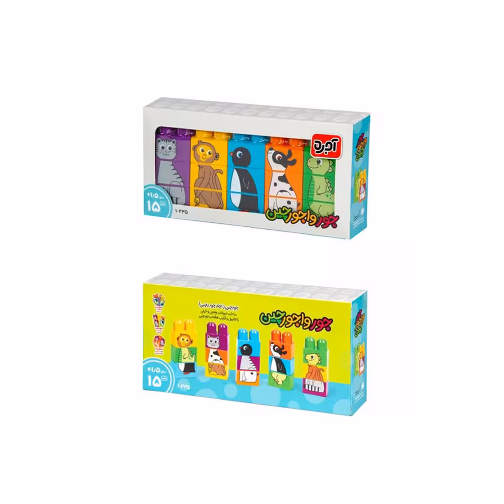 آجره جورواجورچین طرح حیوانات