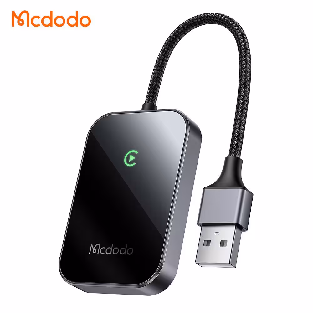 دانگل وایرلس کارپلی اپل برند مک دودو مدل MCDODO CA-7210 مختص خودرو