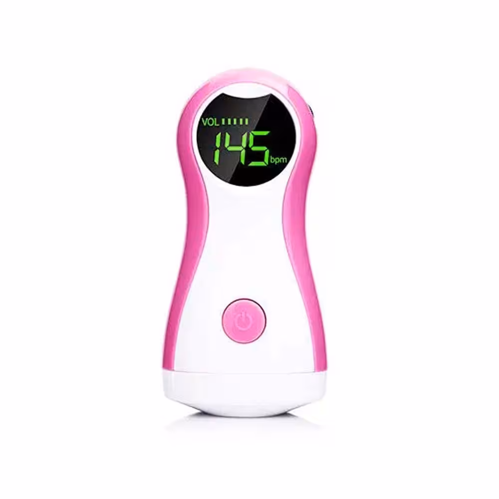 دستگاه سونوگرافی (شنود و ضبط ضربان قلب جنین ) Fetal Doppler رنگ یاسی