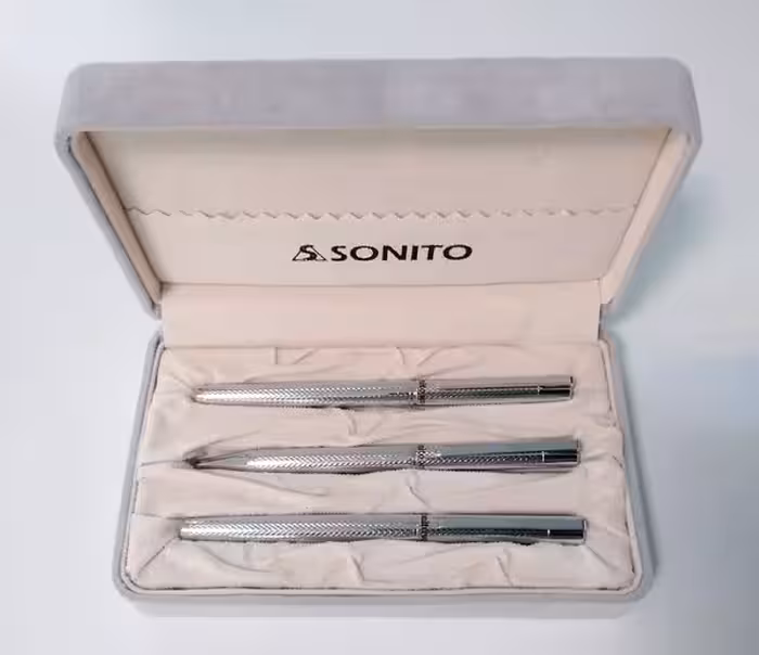 ست سه تایی خودکار و خودنویس و روان نویس سونیتو - SONITO کد 903