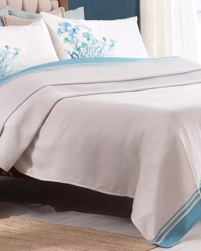 ست روانداز تابستانی مادام کوکو طرح Gace تکنفره 3 تکه