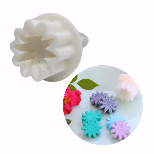 کاتر فشاری قند طرح گل مینا