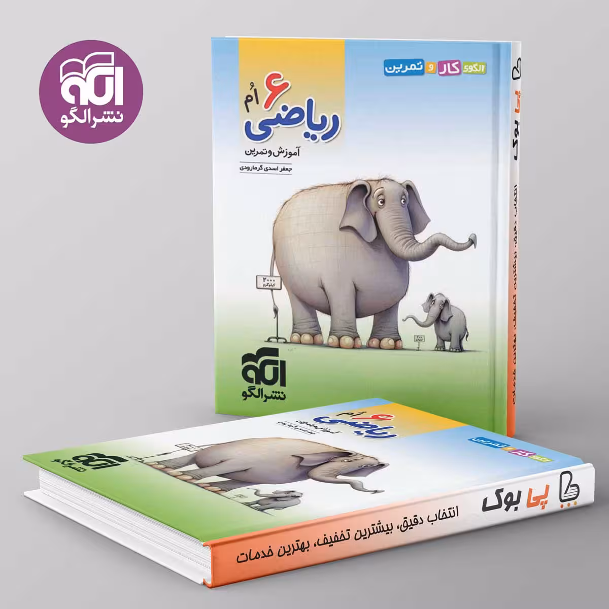 الگوی کار و تمرین ریاضی ششم نشر الگو