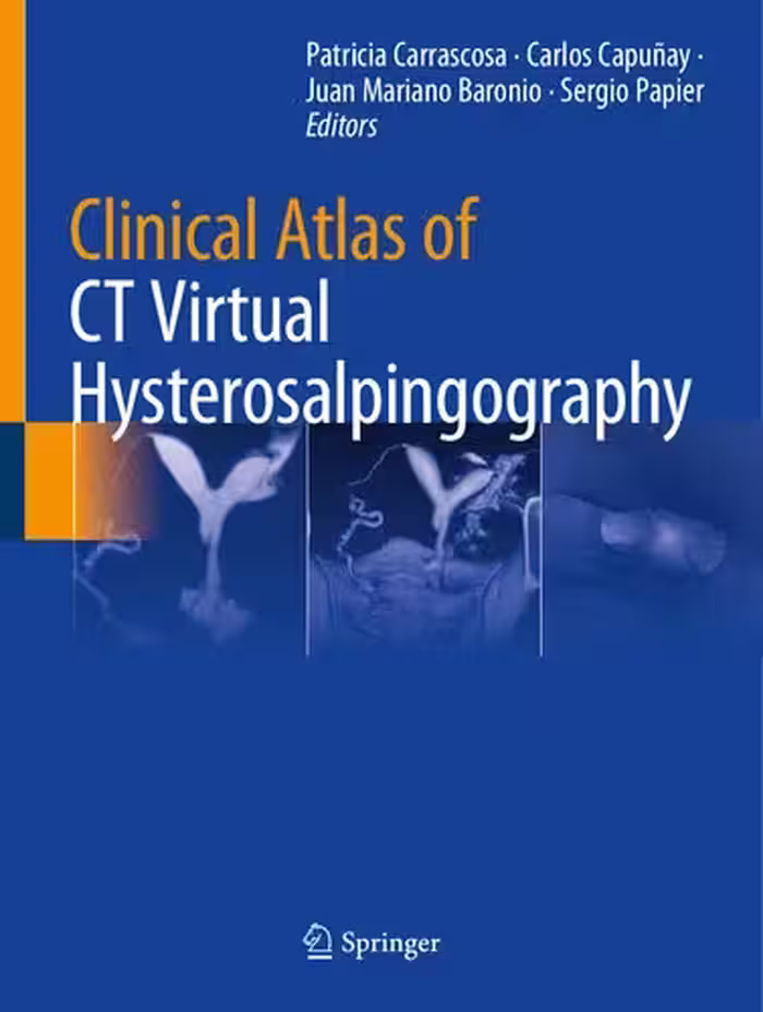 خرید و دانلود نسخه کامل کتاب Clinical Atlas of CT Virtual Hysterosalpingography