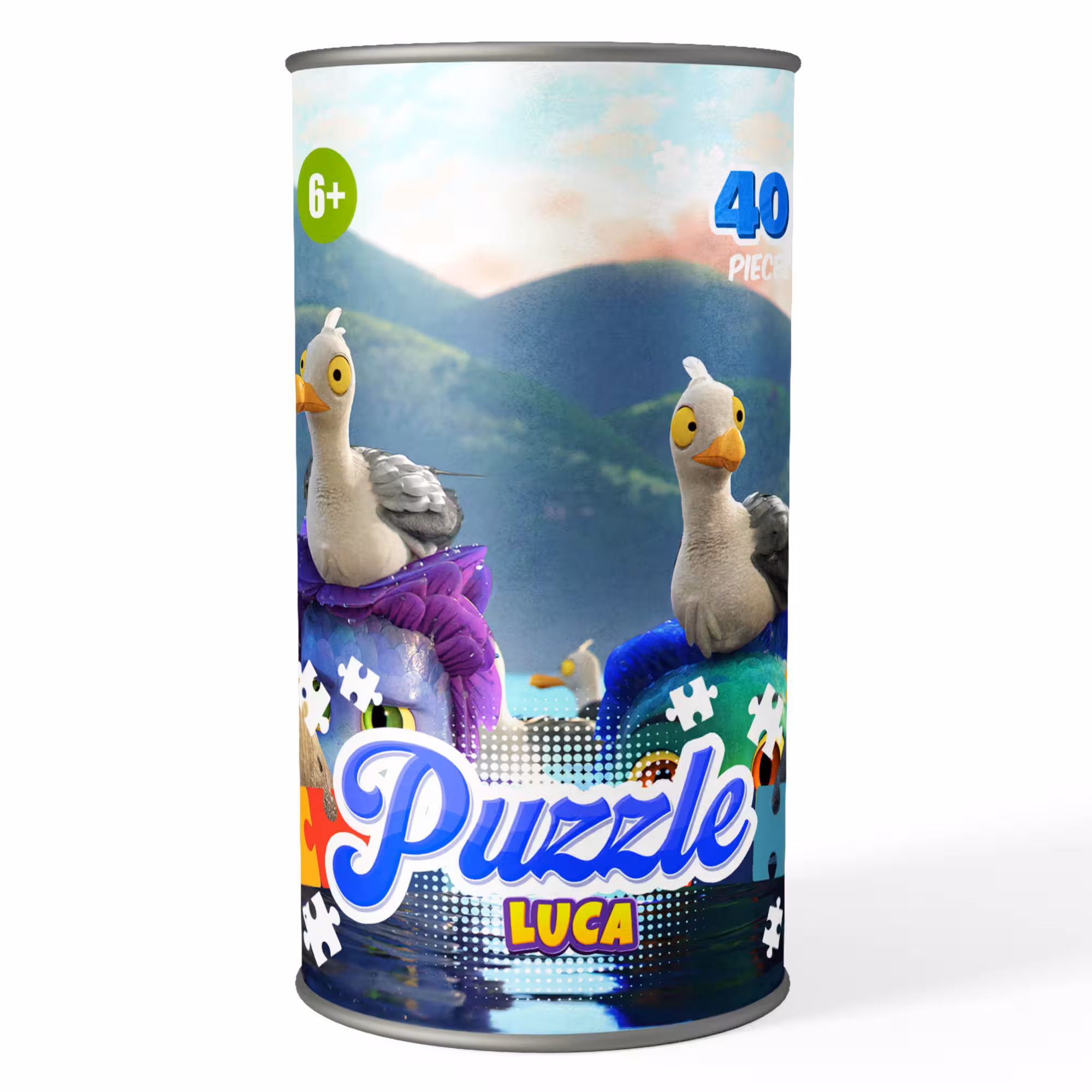 پازل 40 تکه کارتون لوکا