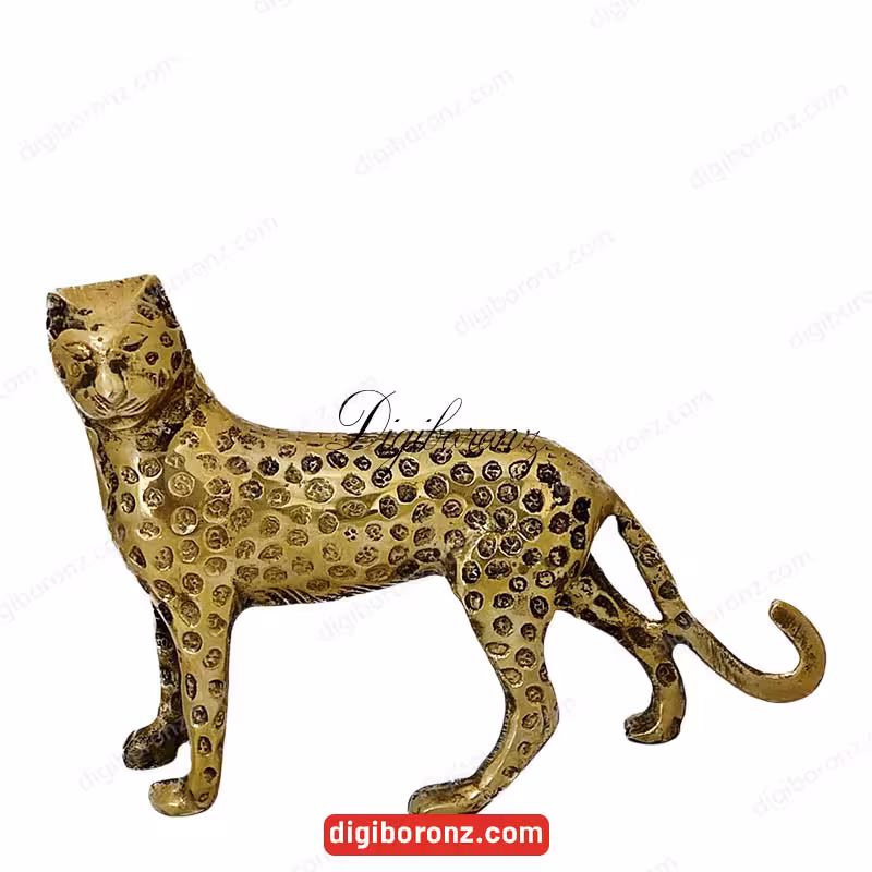 مجسمه برنجی برنزی هندی چیتا