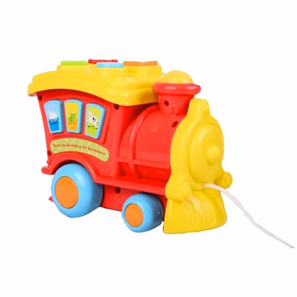 قطار کشیدنی موزیکال وین فان Animal Sound Train Winfun