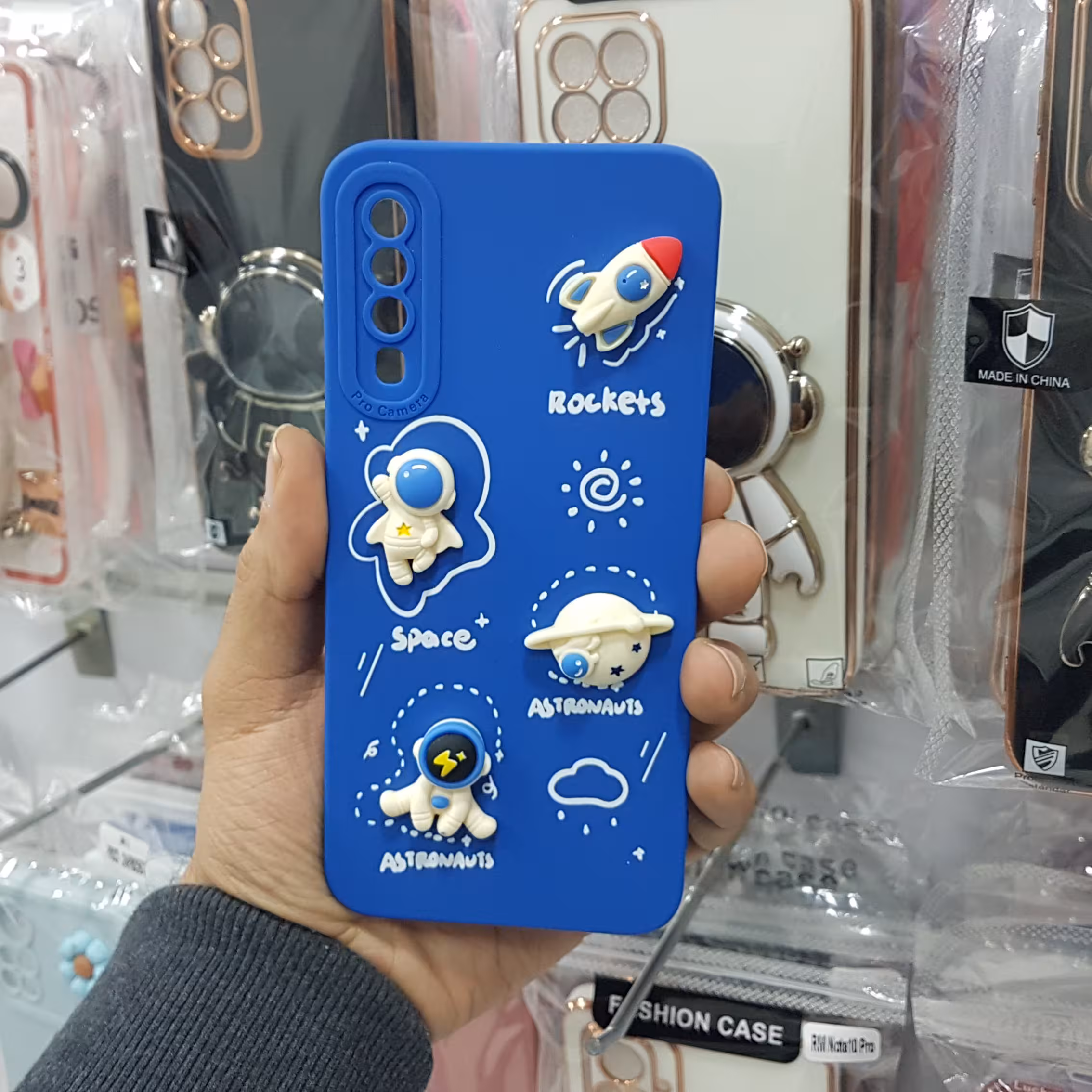 قاب عروسکی آبی  سامسونگ a50s  ، A50 و A30s 