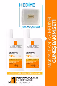 ست 2 عددی ضد آفتاب La Roche Posay برای صورت با هدیه کیف - 11626