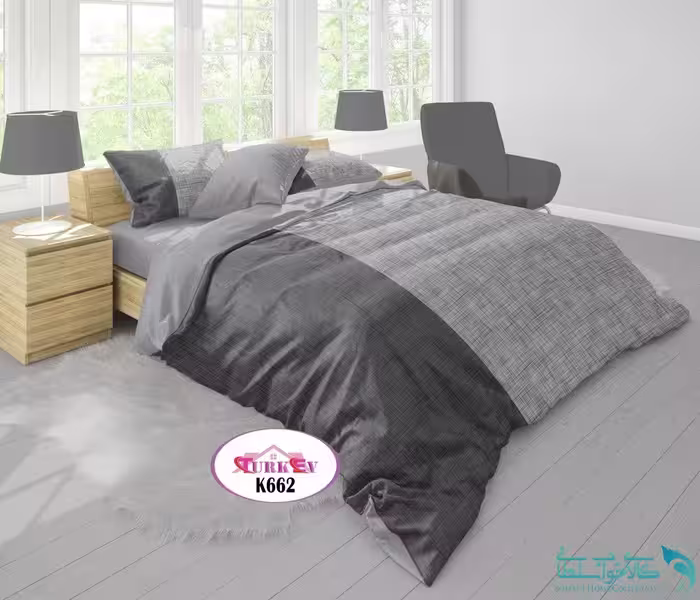 روتختی طرح الیزا دونفره برند Turkev کد K662
